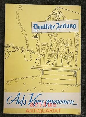 Aufs Korn genommen : Das Jahr 1960 in der Karikatur der Deutschen Zeitung.