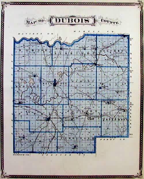 what county is dubois in what county is dubois in