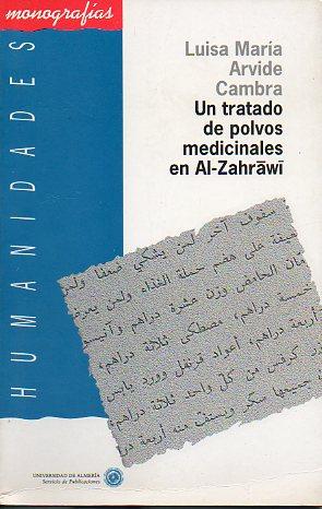 UN TRATADO DE POLVOS MEDICINALES EN AL-ZAHRAWI. Trad. - Arvide Cambra, Luisa María.