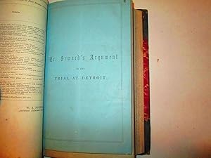 Argument of William H. Seward in Defence of Abel F. Fitch and Others, Under an Indictment for Ars...