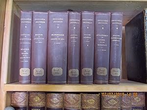 Encyclopedie Anatomique; Tomes: 2, 3, 5, 6 Part 1; 7 Part 2; 8, 9