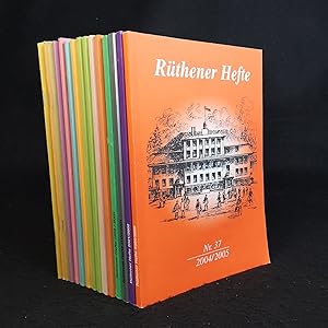 Rüthener Hefte. 15 Hefte. Nr. 18; 19; 20; 21/22; 23; 24; 25; 26; 27 (2x); 29; 30; 32; 33; 34; 37; 39