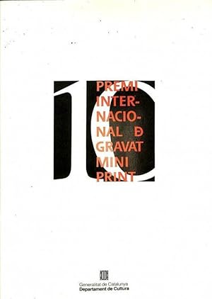 10È Premi Internacional De Gravat Mini Print