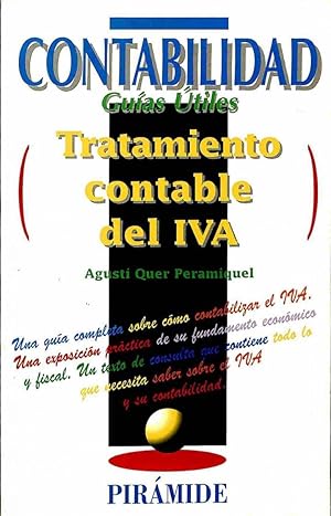 CONTABILIDAD GUÍAS ÚTILES. TRATAMIENTO CONTABLE DEL IVA.