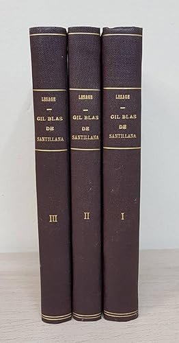 Gil Blas De Santillana (Vols I,ii Y Iii)