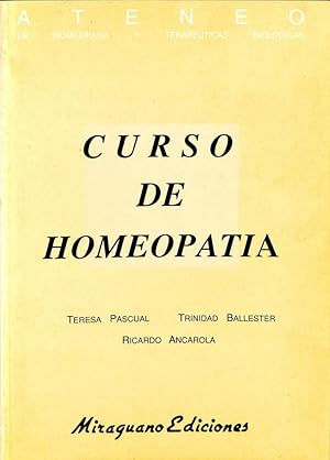 CURSO DE HOMEOPATÍA