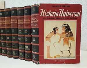 HISTORIA UNIVERSAL: LAS GRANDES CORRIENTES DE LA HISTORIA. (OBRA COMPLETA, 8 VOLÚMENES)