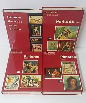 HISTORIA ILUSTRADA DE LA PINTURA Y PINTORES TOMOS I-II-III