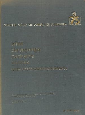 QUATRE ARTISTES CATALANS CONTEMPORANIS (AMAT, DURANCAMPS, SUBIRACHS, THARRATS). EDICIÓ ESPECIAL 7...