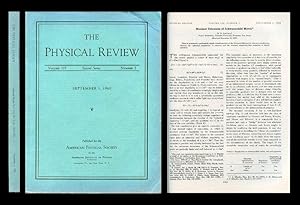 Maximal Extension of Schwarzschild Metric in Physical Review 119, No. 5, September 1960, pp.1743-...