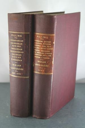 Pilling's Complete Bibliographies; Athapascan, Chinookan, Eskimo, Iroqouian, Muskhogean, Salishan...