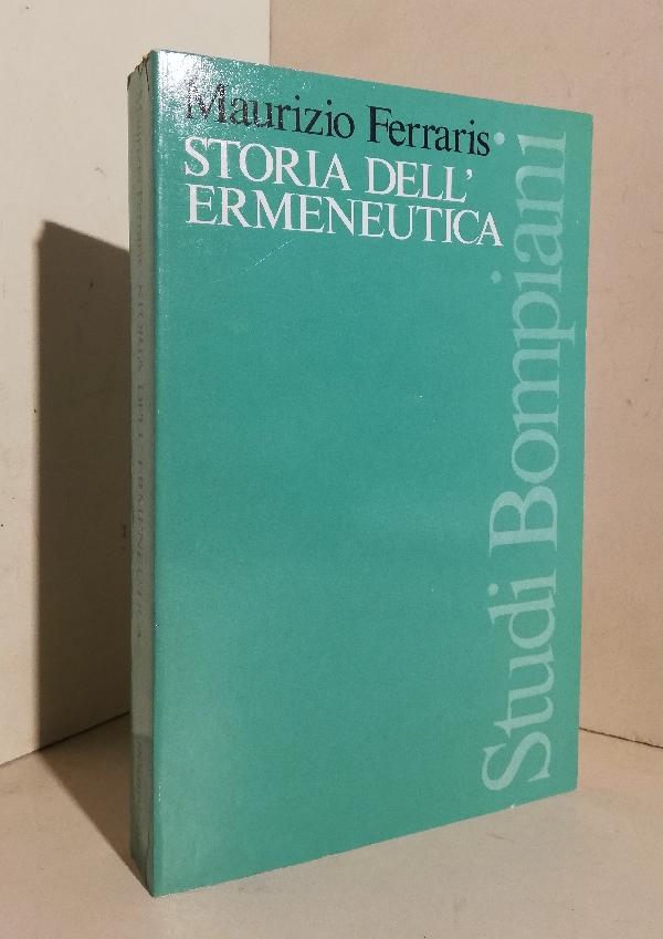 Storia dell'ermeneutica