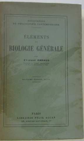 Éléments de biologie générale