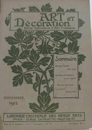 Art et décoration n°11 novembre 1912