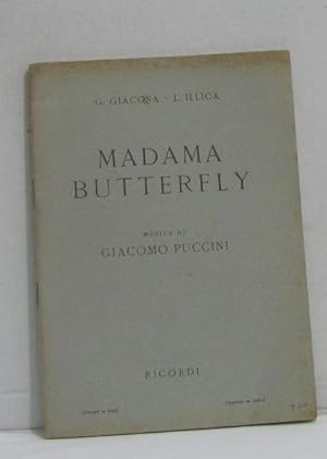 Madama Butterfly By Puccini G Abebooks