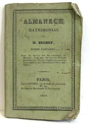 Almanach matrimonial