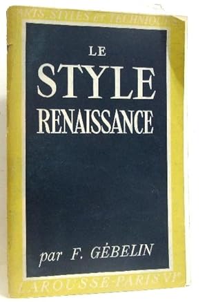 Le style renaissance en France