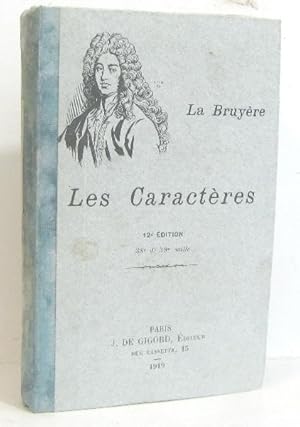 La bruyère les caractères