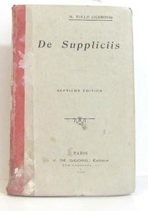 De suppliciis