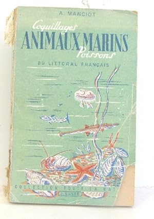 Coquillages animaux marins poissons du littoral français