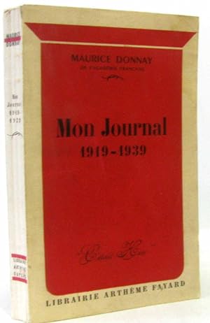 Mon journal 1919-1939