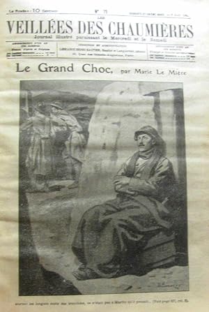 Les veillées des chaumières, journal illustré paraissant le mercredi et le samedi - année1917-18 ...