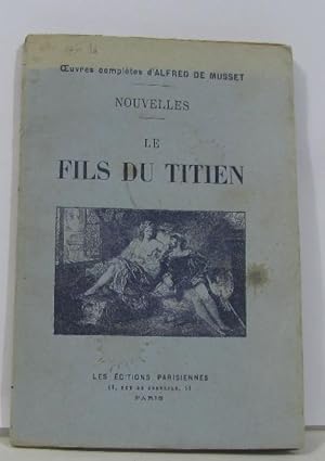 Le fils du titien (nouvelles)