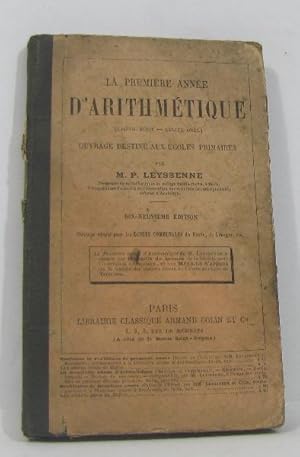 La première année d'arithmétique