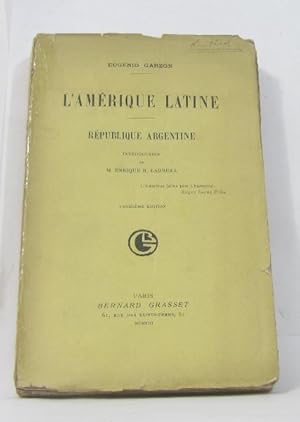 L'amérique latine - république argentine