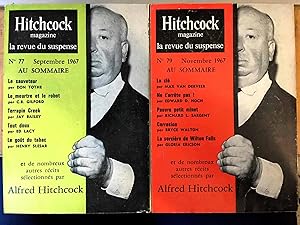 Hitchcock magazine - la revue du suspens - numéros de Mars à Décembre 1967 (mois d'octobre manqua...