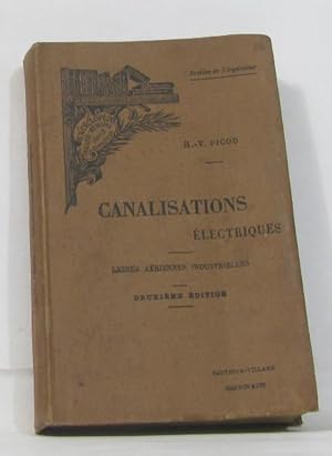 Canalisations électriques lignes aériennes industrielles