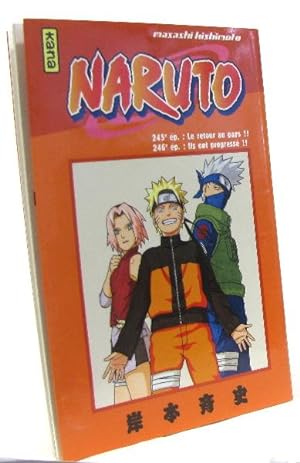 Naruto 245e ep : le retour au pays!! 246e ep : ils ont progressé !!