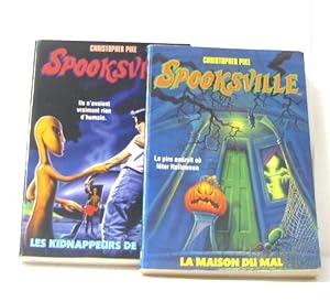 (Lot de 2 livres) Spooksville La maison du mal - les kidnappeurs de l'espace