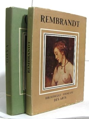 Goya - rembrandt (lot de 2 livres)