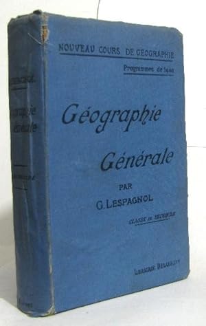 Géographie générale programme de 1902