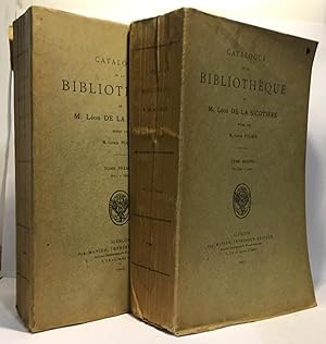 Catalogue de la biblitothèque de M. Léon de la Sicotière rédigé par Louis Polain - Tome premier e...