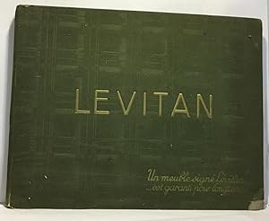 Levitan - catalogue général 1935 1e édition annulant les précédentes