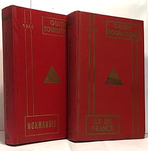 Ile de France - Guide de la M.A.A.I.F. édition 1965 + 1966 --- 2 volumes