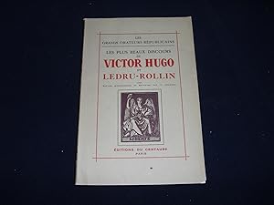 Les plus beaux discours de Victor Hugo et Ledru-Rollin. Avec notices biographiques et critiques, ...