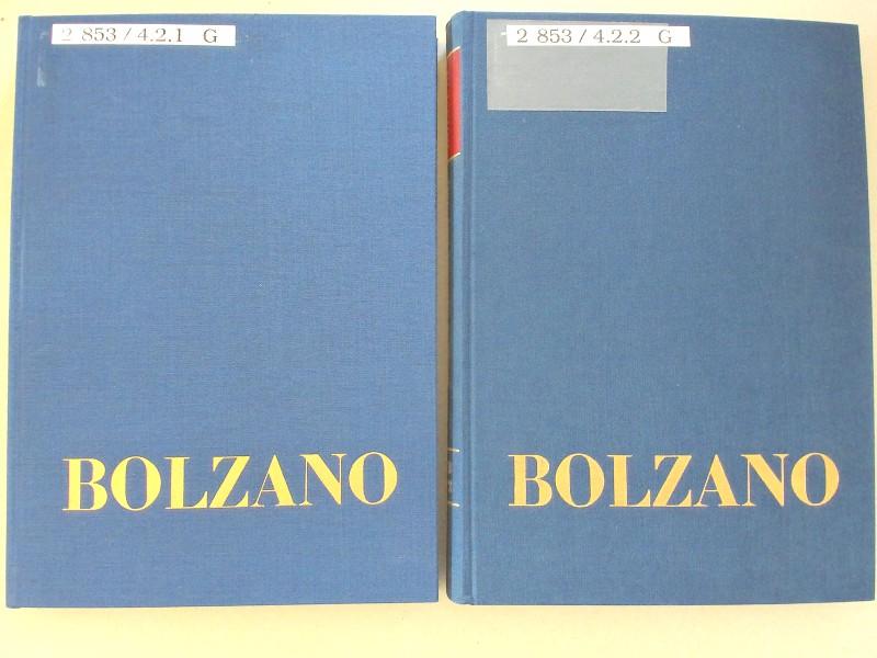 Bernard Bolzano Gesamtausgabe / Reihe II: Nachlaß. B. Wissenschaftliche Tagebücher. Band 2 Miscellanea Mathematica 1+2