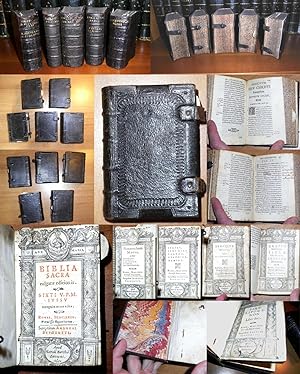 Biblia Sacra vulgatae editionis. Sixti V. P.M. iussu recognita atque edita. Romae, M.DC.XXIV. Per...