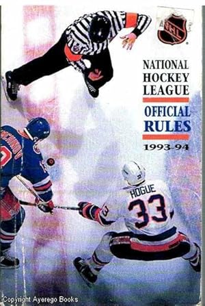 National Hockey League Official Rules: 1993-94