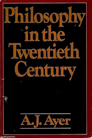 Philosophy in the Twentieth Century