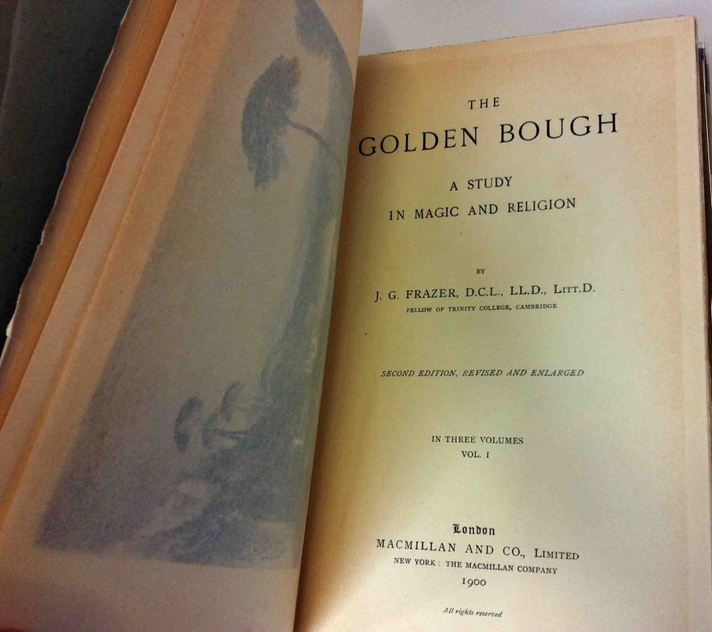 The Golden Bough, A Study in Magic and Religion by FRAZER, J. G. [James ...
