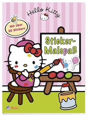 Hello Kitty Sticker-Malspaß