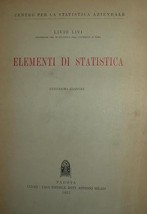 Elementi di statistica.