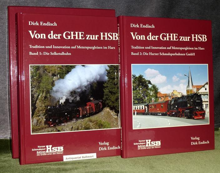 Von der GHE zur HSB: Tradition und Innovation auf Mehrspurgleisen im Harz. Band 1: Die Selketalbahn. Band 2: Die Harzer Schmalspurbahnen GmbH