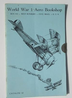 World War 1 [I] Aero Bookshop Catalog 10