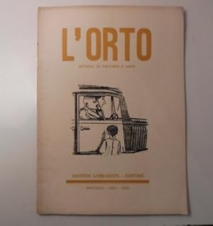 L'Orto. Rivista di lettere e arte. Esce ogni due mesi. Anno IV n. 5. Sett. Ott. 1934