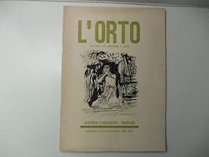 L'Orto. Rivista di lettere e arte. Anno V. N. 4 - 5. Luglio - Ottobre 1935